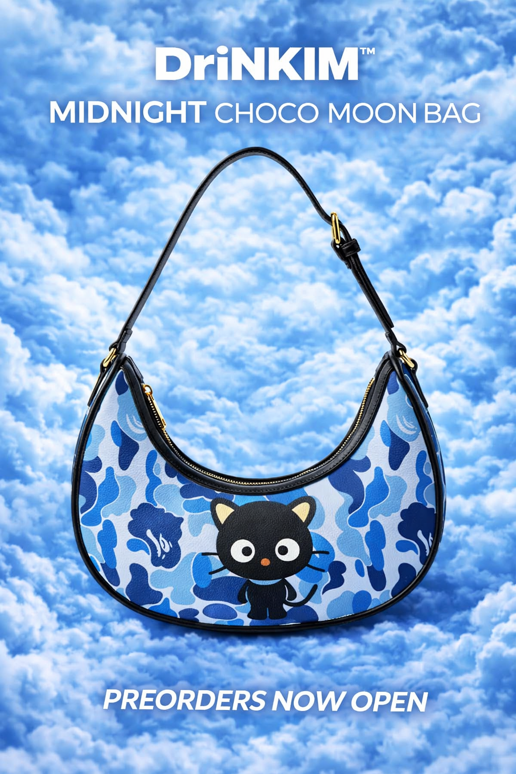 🌙 DrinKIM Midnight Choco Moon Bag – PREORDER