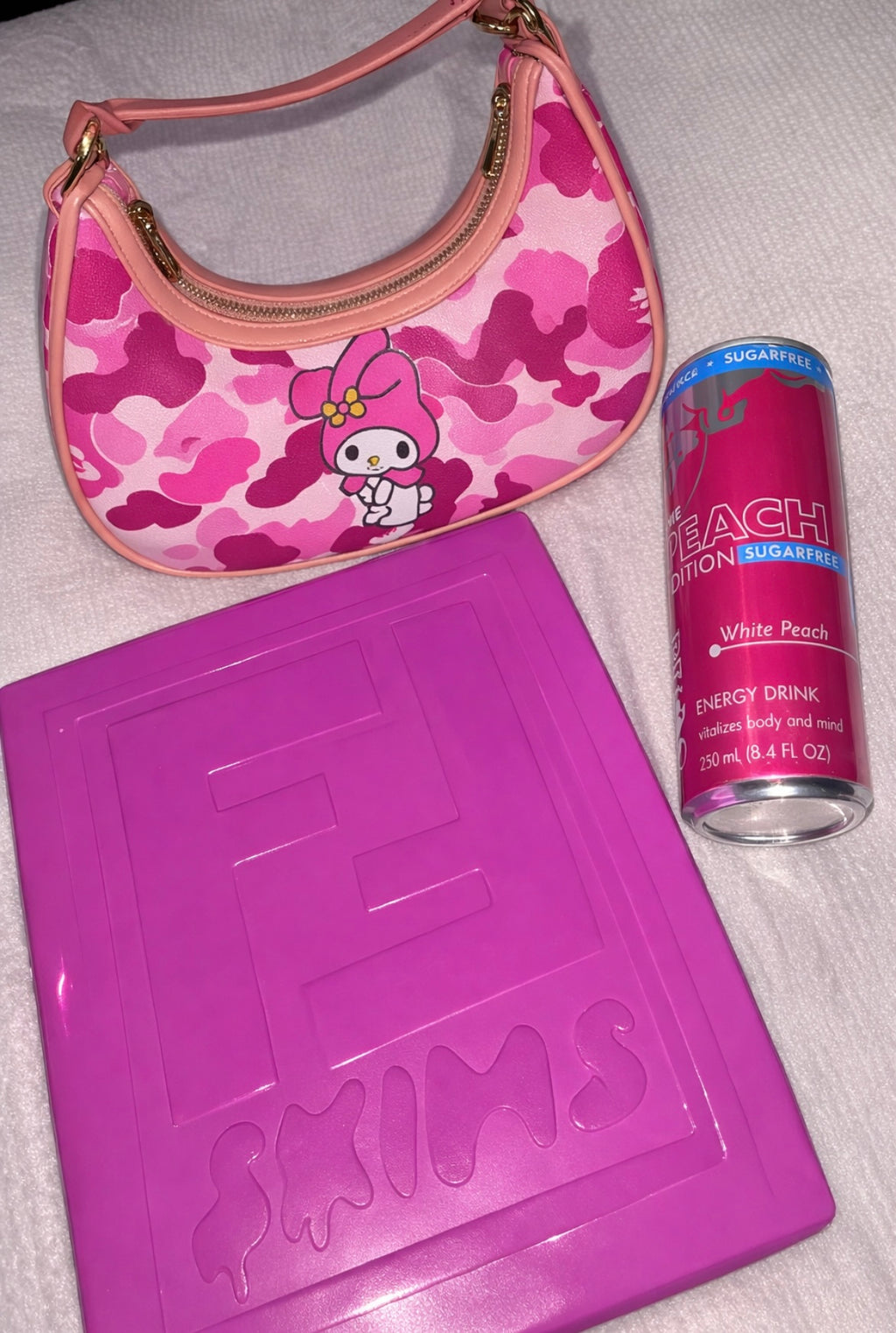 Drinkim Pink Camo Moon Bag (PREORDER)
